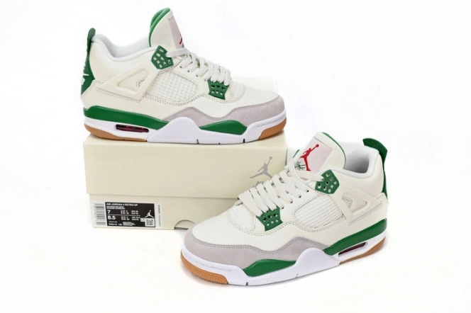 Rep TBkick Pine DR5415-103 Retro Jordan 4 SB Green 0629